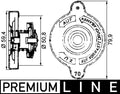 buson,radiator CRB 15 000P MAHLE