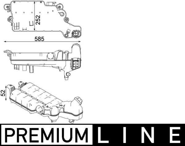 Vas expansiune MAHLE CRT 99 000P