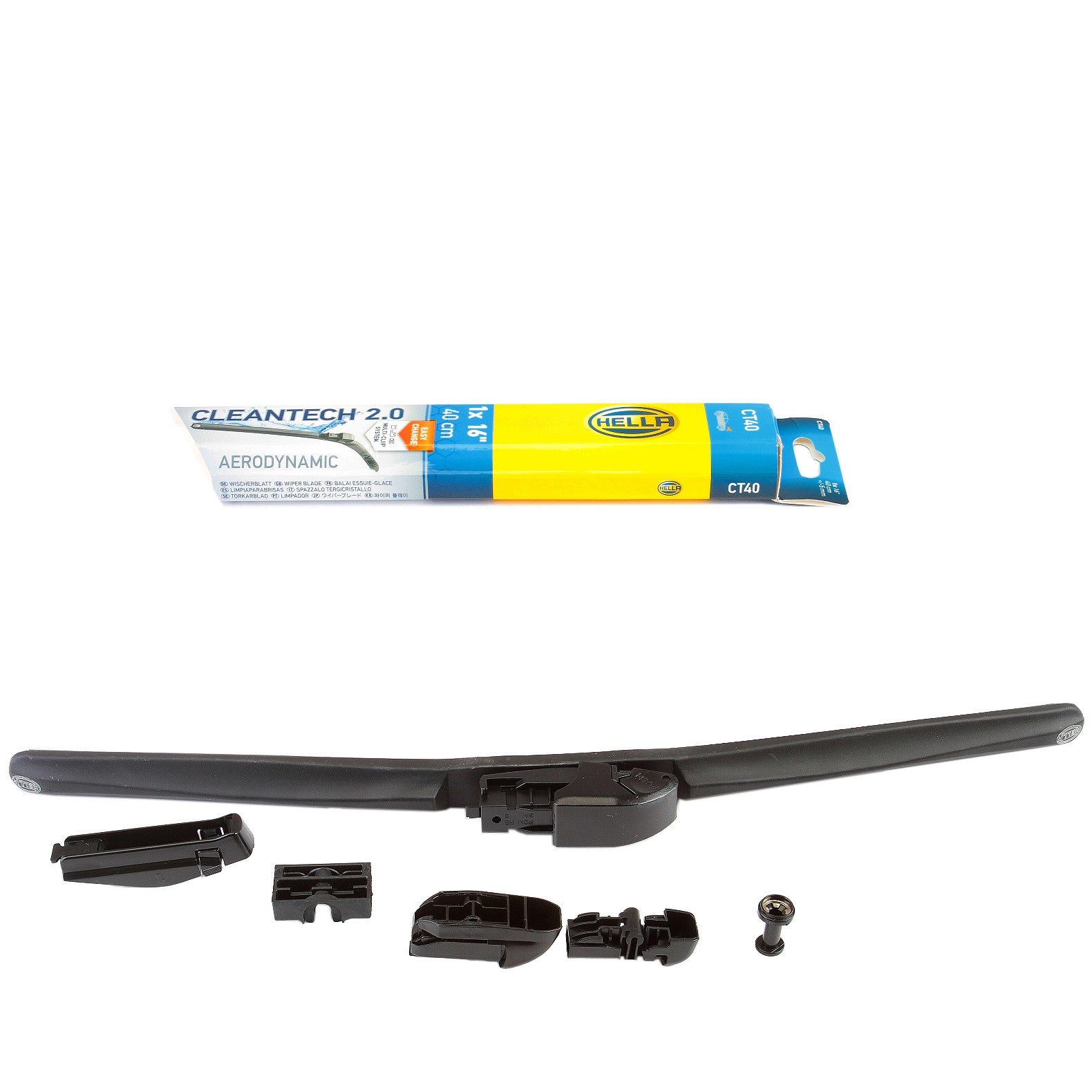 Lamela stergator fata Hella  Wiper Blade 16" (400mm) - 11599806