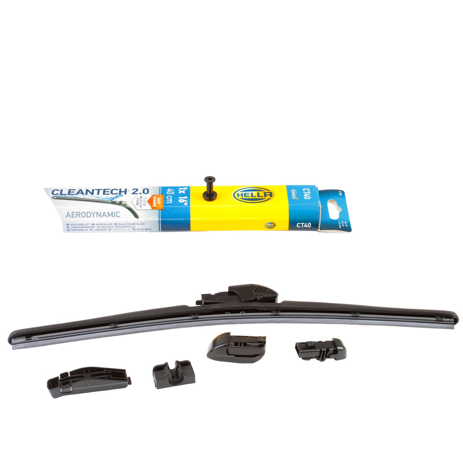 Lamela stergator fata Hella  Wiper Blade 16" (400mm) - 11599806