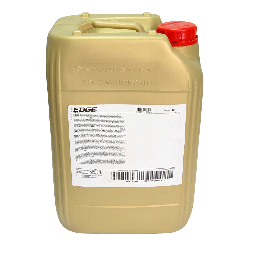 Ulei motor Castrol Edge Titanium LL 5W30 20L Castrol Professional - 15664C