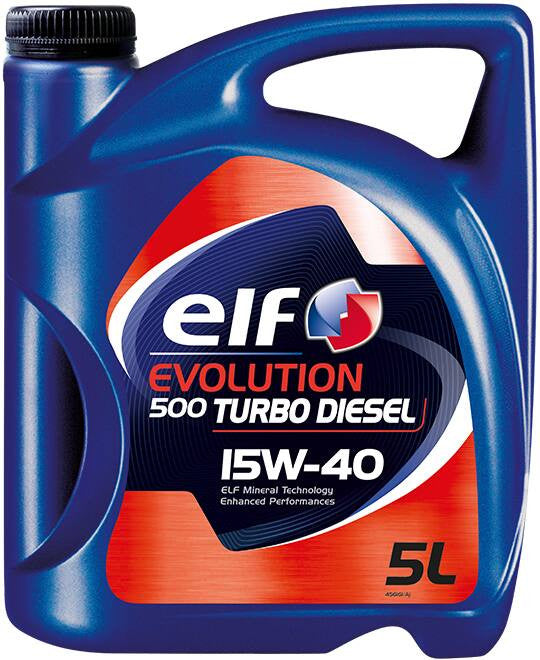 Ulei motor ELF Evolution 500 Turbo Diesel 15W40 5L - 13047400