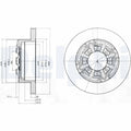 Disc frana BG4171 DELPHI