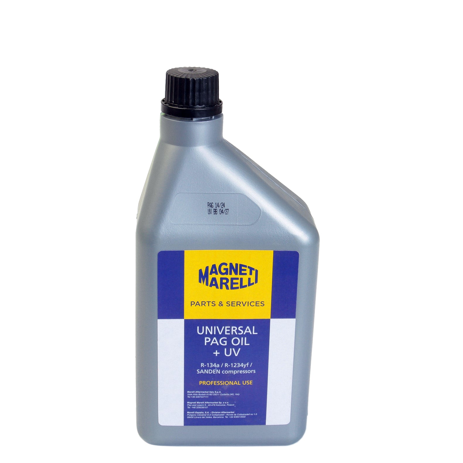 Ulei universal compresor clima pentru vehicule hibride R1234a / R1234yf  / Hybrid/ EV Sanden 1L - 007950027495