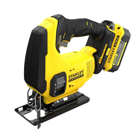 Ferastrau Pendular 18V, Stanley Fatmax V20, 2 x 4.0 Ah, Cutie Depozitare - SFMCS600M2KQW