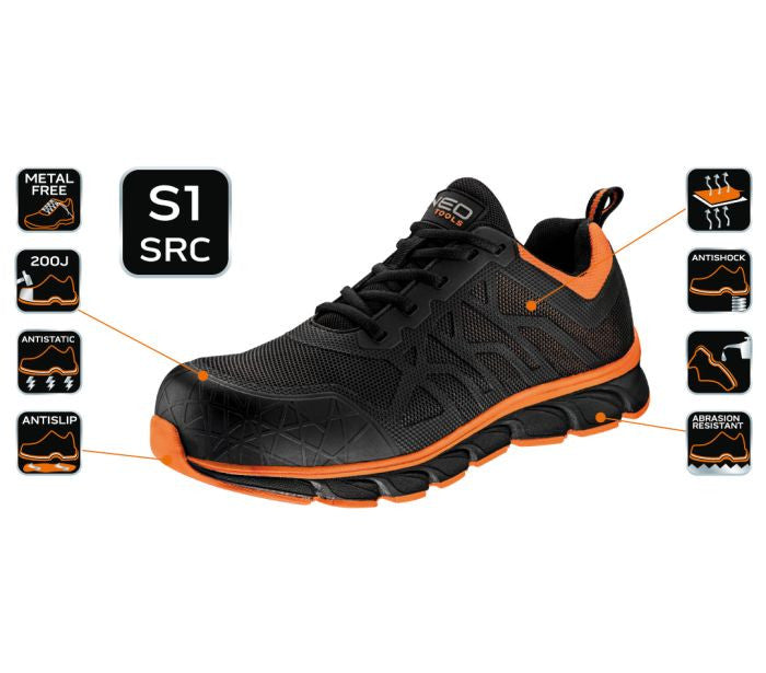 Pantofi de lucru S1 SRC  cupa de varf dee compozit 42 - 8215542