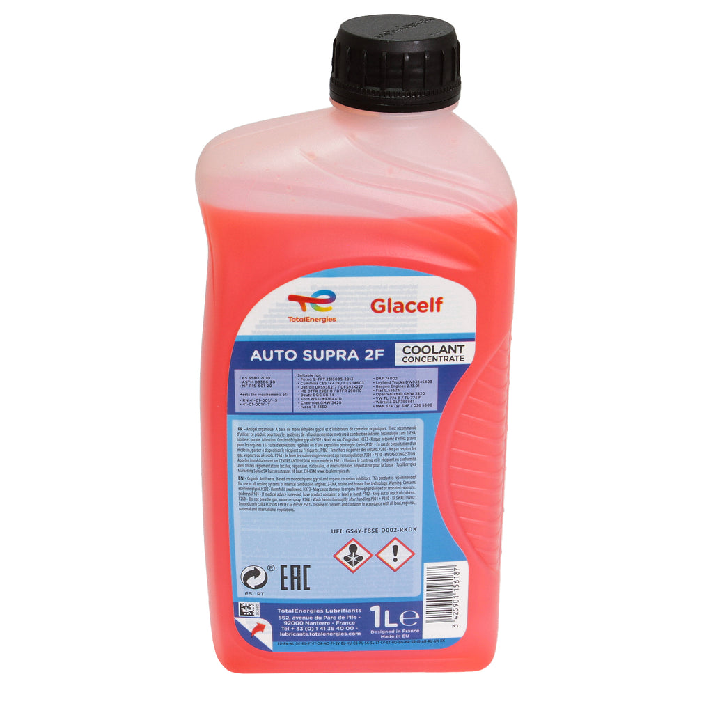 ANTIGEL CONCENTRAT TOTAL GLACELF SUPRA G12 ROSU / ROZ 1 L 172764