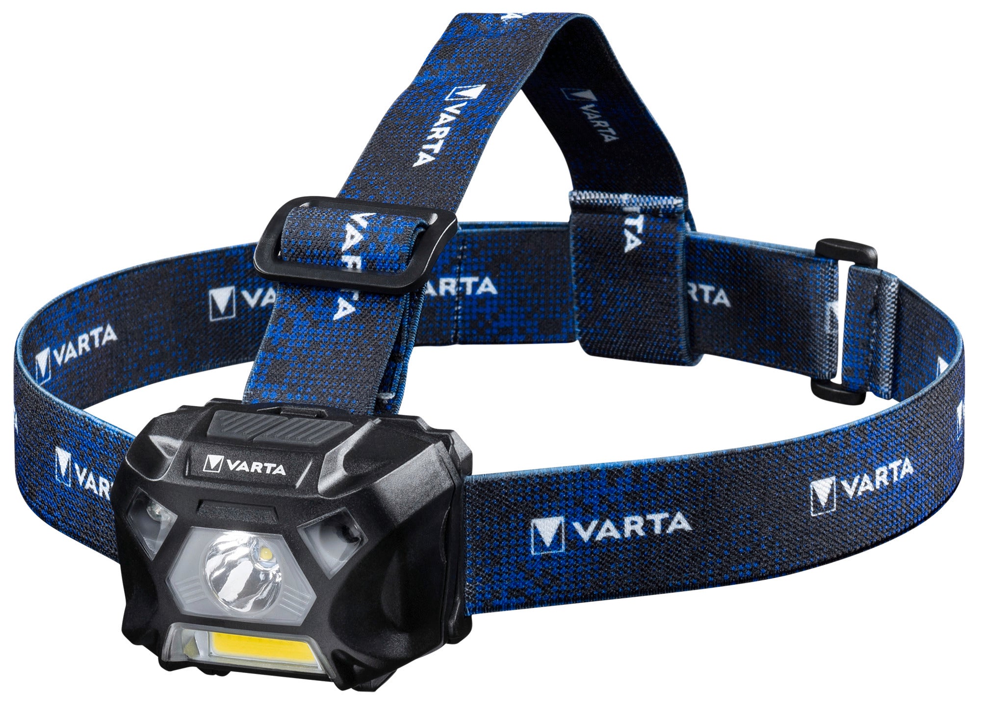 Lanterna LED Varta Work Flex MotionSensor H20, 1 LED XG2 4.8W, 1 LED COB 3W, 150 lm, 3xAAA, IP54 - 18648101421