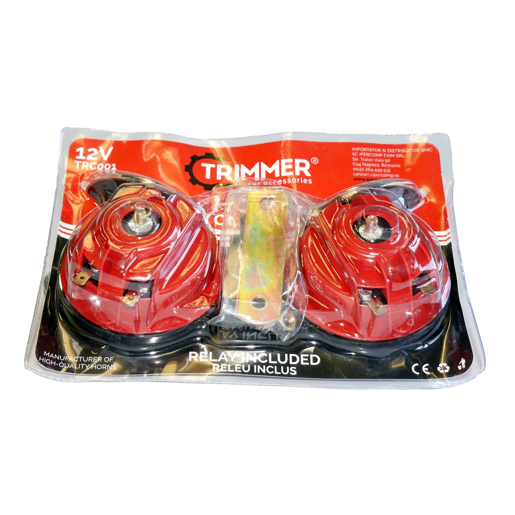 Set claxoane cu releu 12V TRIMMER - TRC001