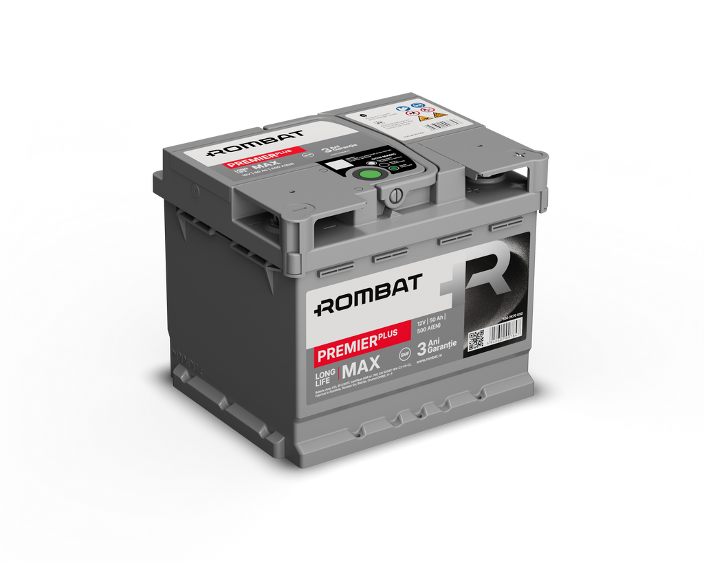 Acumulator Rombat Premier PLUS 50Ah - 5502K70050