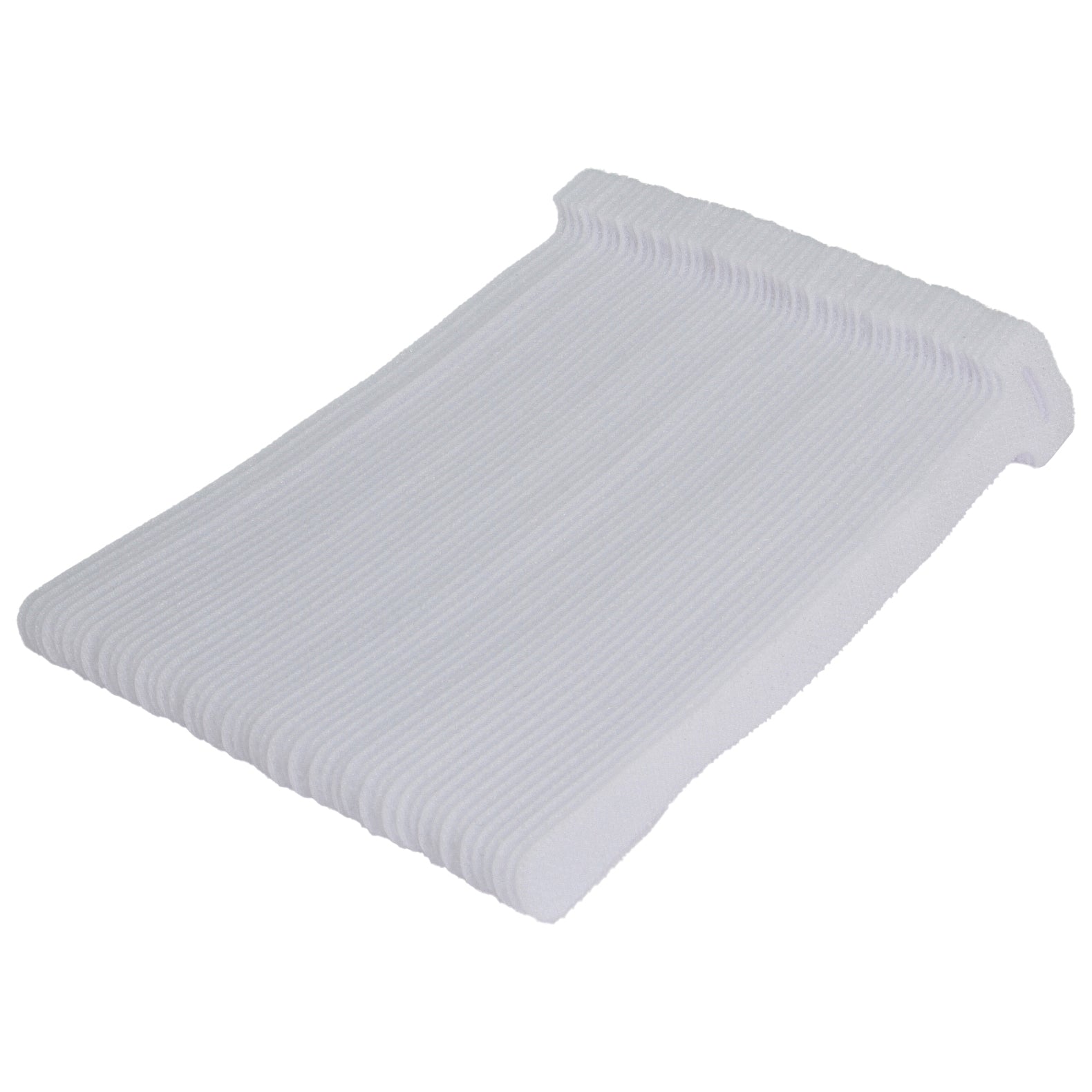Cleme pentru cabluri albe 12.5x180mm 50 buc MTR - LHVT121807W
