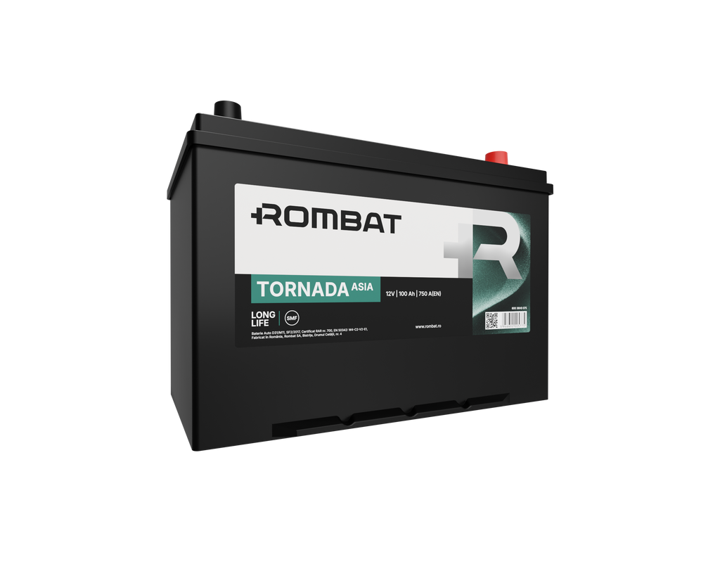 Acumulator Rombat Tornada Asia 100 Ah - 60036H0075