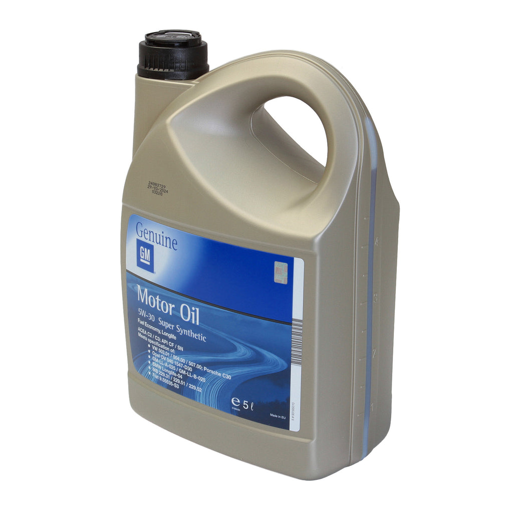Ulei motor GM Super Synthetic 5W30 5L Opel - 93165010
