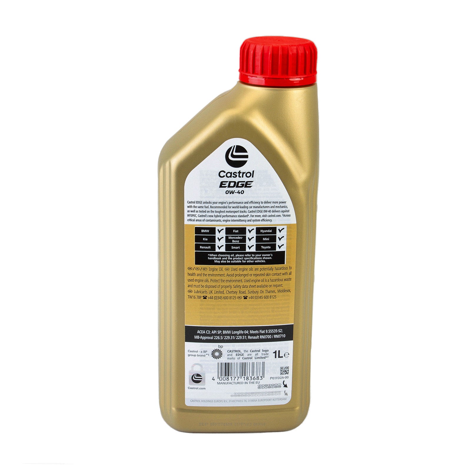 Ulei motor Castrol Edge 0W40 FST 1L - 11038607