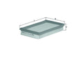 Filtru aer LX 532 MAHLE