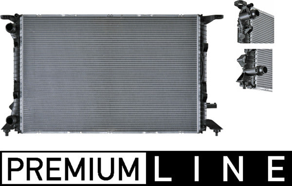 Radiator, racire motor CR 905 000P MAHLE