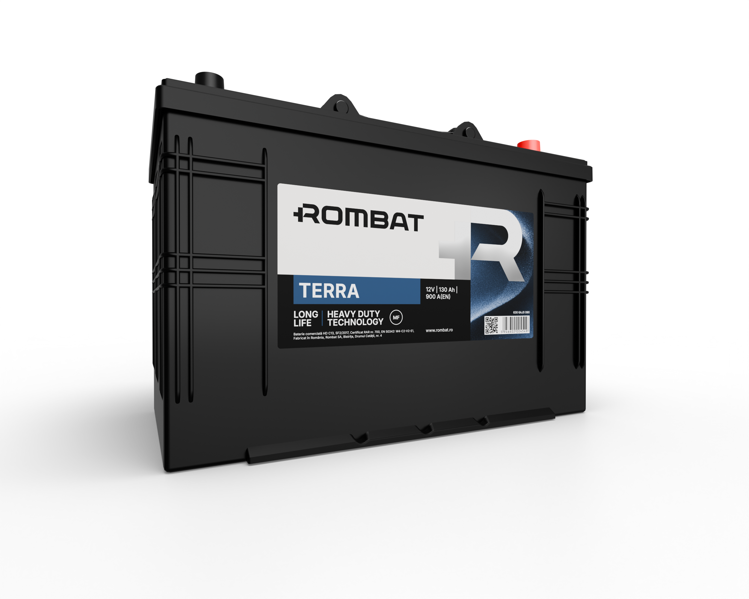 Acumulator Rombat Terra 130 Ah - 12139039