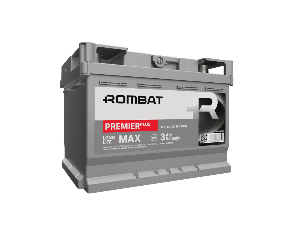Acumulator Rombat Premier PLUS 60 Ah - 5602K80058