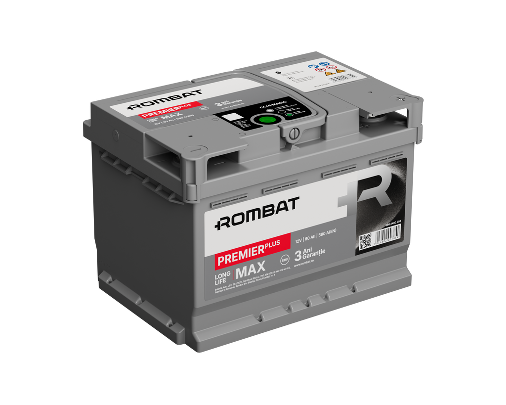Acumulator Rombat Premier PLUS 60 Ah - 5602K80058