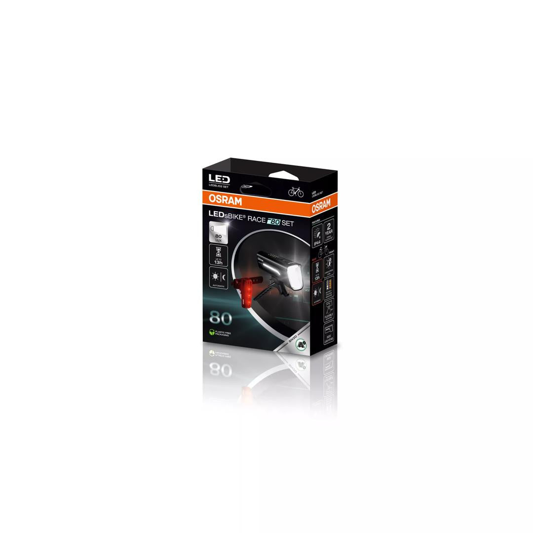 LED-uri bicicleta SET BIKE RACE 80 Osram - LEDBL102SET