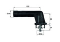 termostat,lichid racire TI 20 95 MAHLE