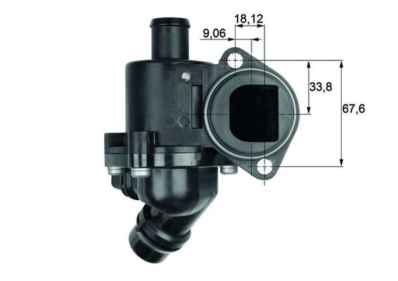 termostat,lichid racire TM 3 100 MAHLE