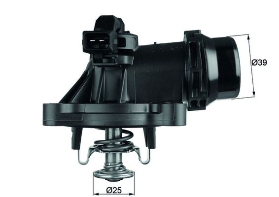 termostat,lichid racire TM 18 105 MAHLE