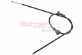 Cablu, capota motor 3160061 METZGER