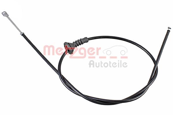 Cablu, capota motor 3160073 METZGER