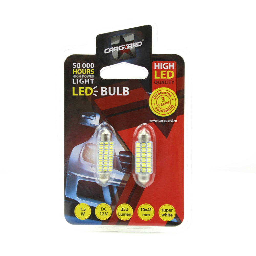 Bec MTR C5W 12V 1.5W Set 2 buc Carguard - CLD025