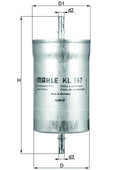 filtru combustibil KL 767 MAHLE