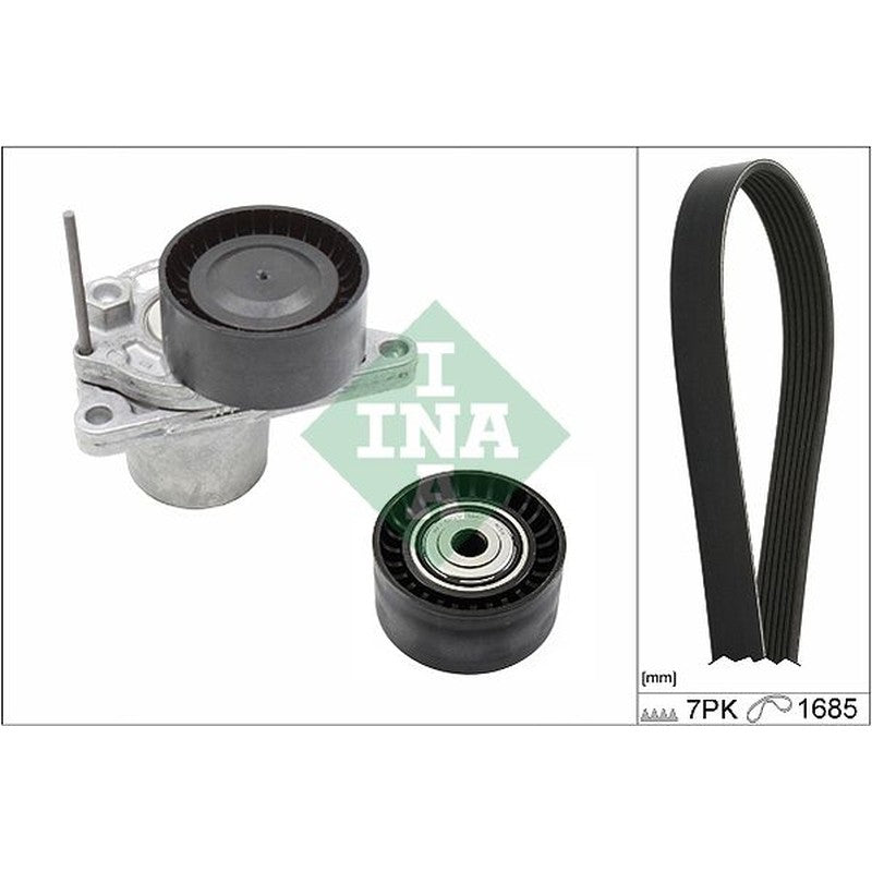 Set curea transmisie cu caneluri 529 0246 10 INA