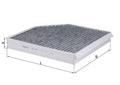 Filtru, aer habitaclu LAK 667 MAHLE