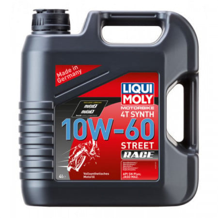 Ulei motor Liqui Moly Motorbike 4T 10W60 Street Race 4L - 11420116