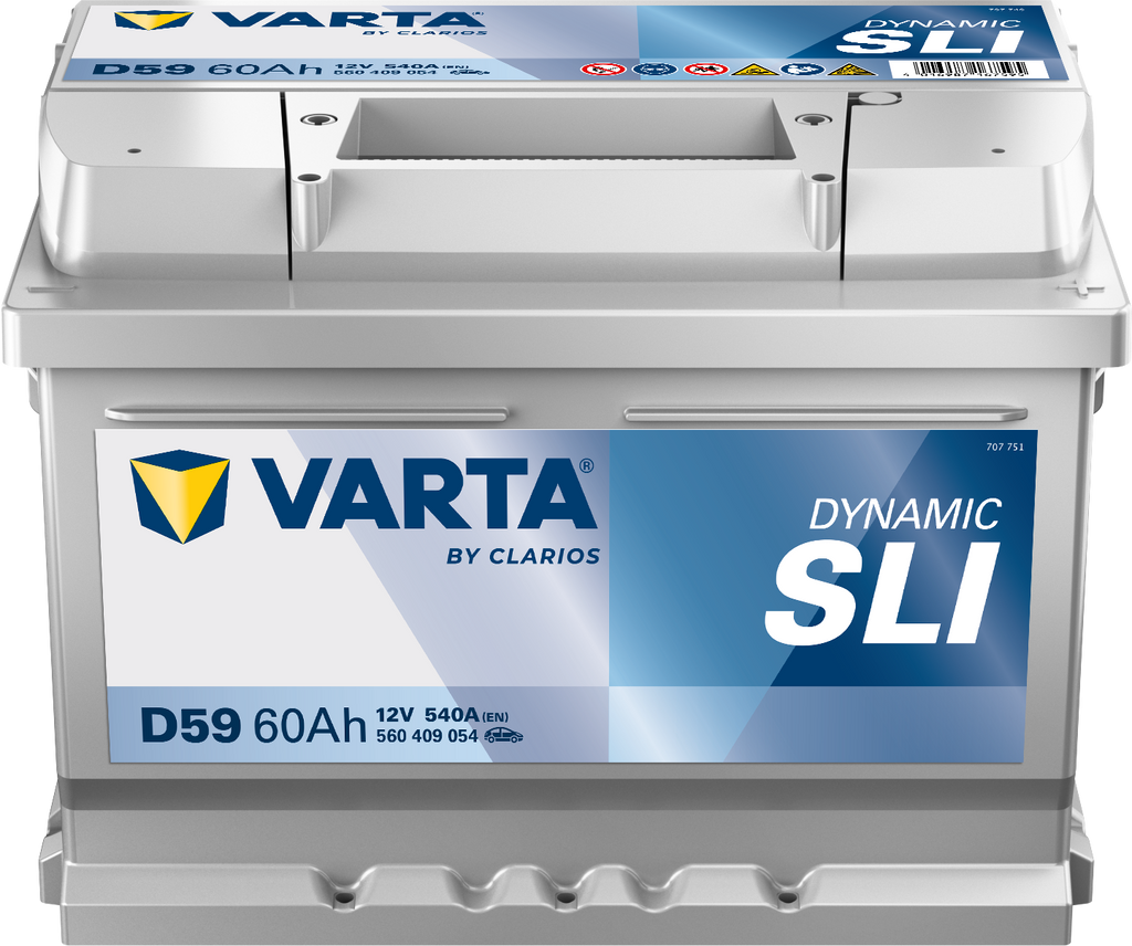 Acumulator Varta Blue Dynamic 60 Ah - 560409054K262