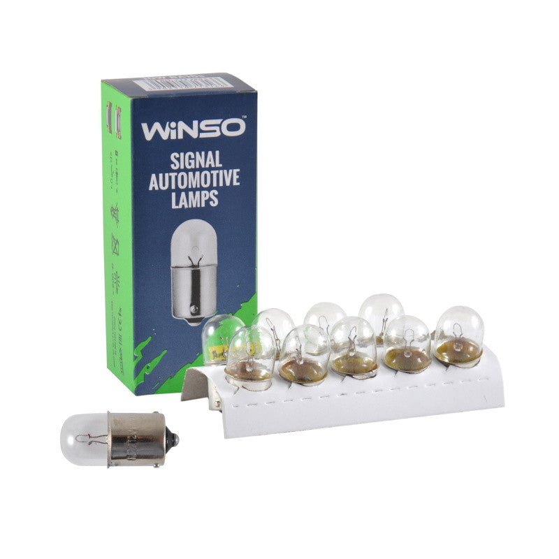 Bec Halogen Winso 12V R10W 10W BA15s - 13047103