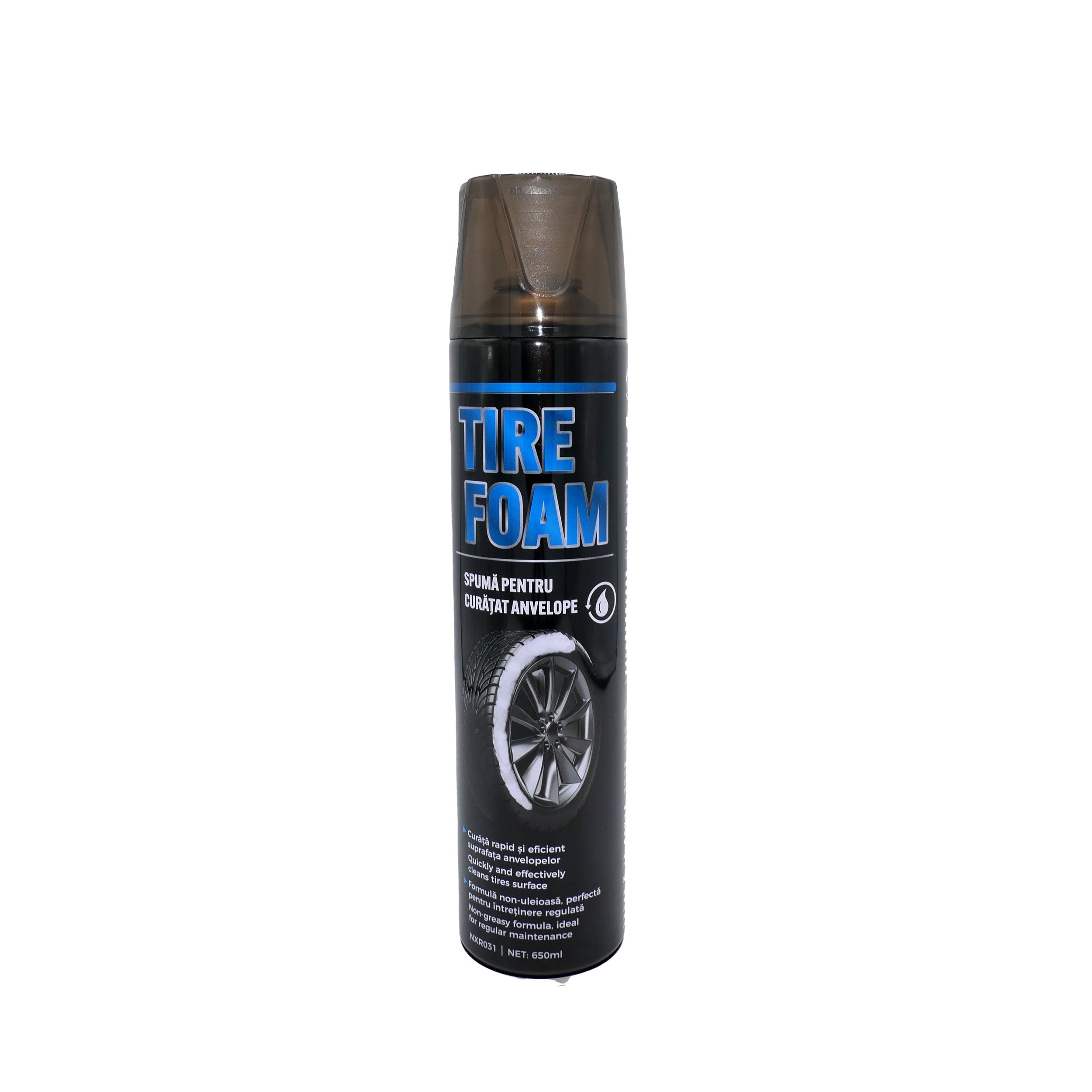 Spray curatat anvelope cu spuma pe baza de apa 650ml NOXARO - NXR031