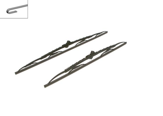 SET STERGATOARE TWIN 600/500 MM