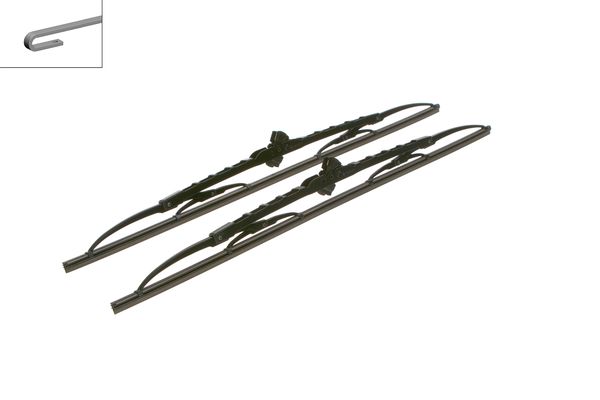 SET STERGATOARE AUTO BOSCH ECO 550/550 MM