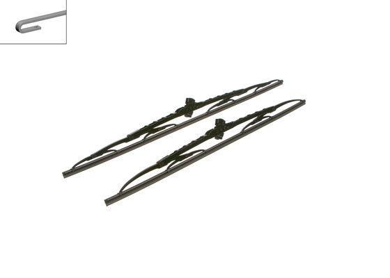 SET STERGATOARE TWIN 600/550 MM