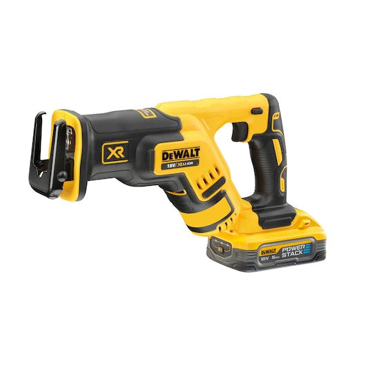 Fierastrău tip sabie, compact, fără perii, XR de 18 V - 2 X POWERSTACK 5 AH Dewalt - DCS367H2TQW