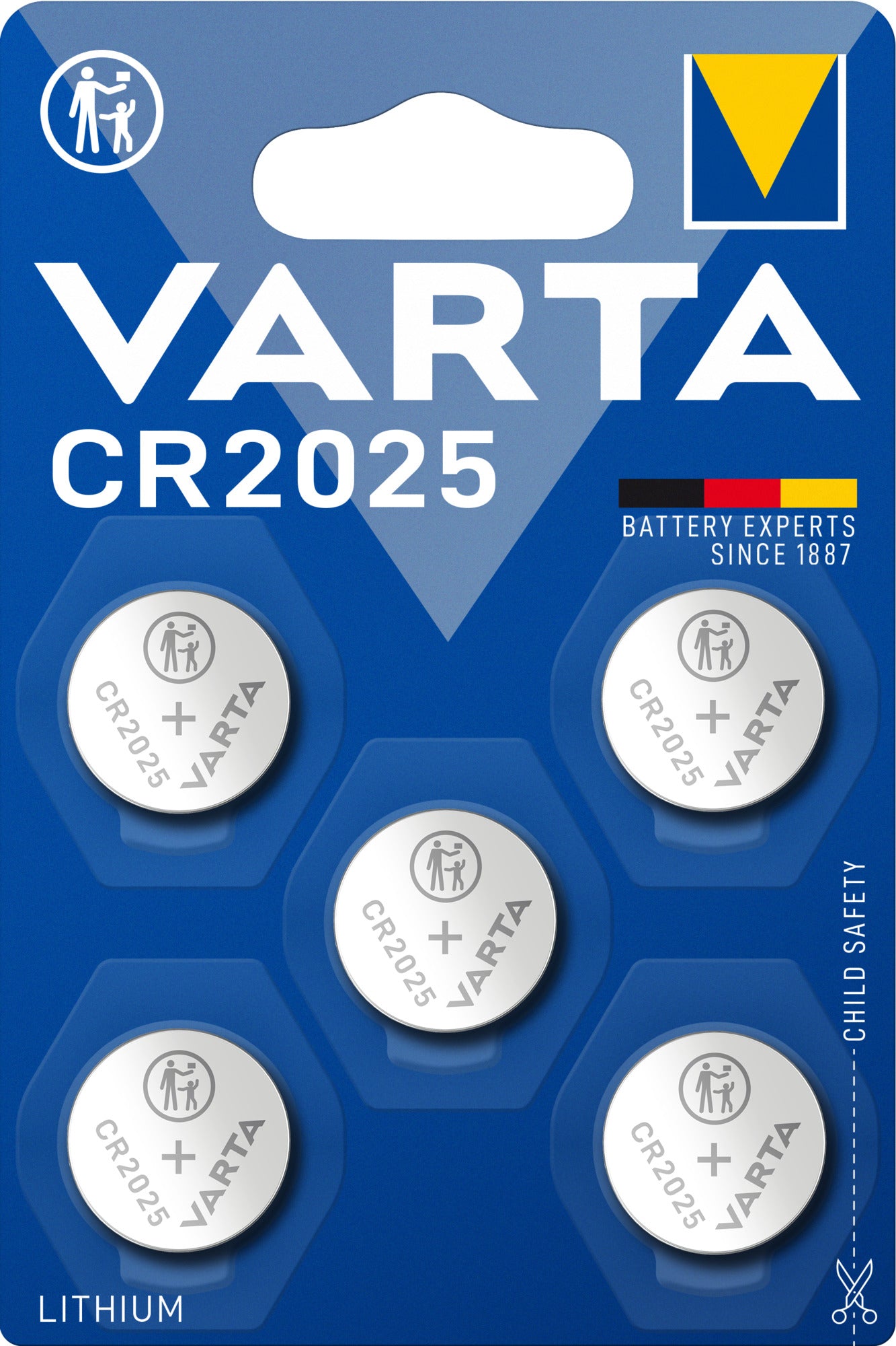 Baterie Varta CR2025 12V • Set 5 buc - 12128088