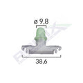 CLIPS FIXARE ELEMENTE EXTERIOARE PENTRU VW - ALB SET 10 BUC