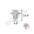 CLIPS TAPITERIE PENTRU MERCEDES 8X16.4MM - ALB SET 10 BUC