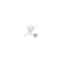 CLIPS TAPITERIE PENTRU PEUGEOT 7.9X20MM - ALB SET 10 BUC