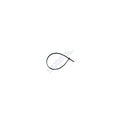 COLIER CABLURI UNIVERSAL 5X370MM - NEGRU SET 100 BUC
