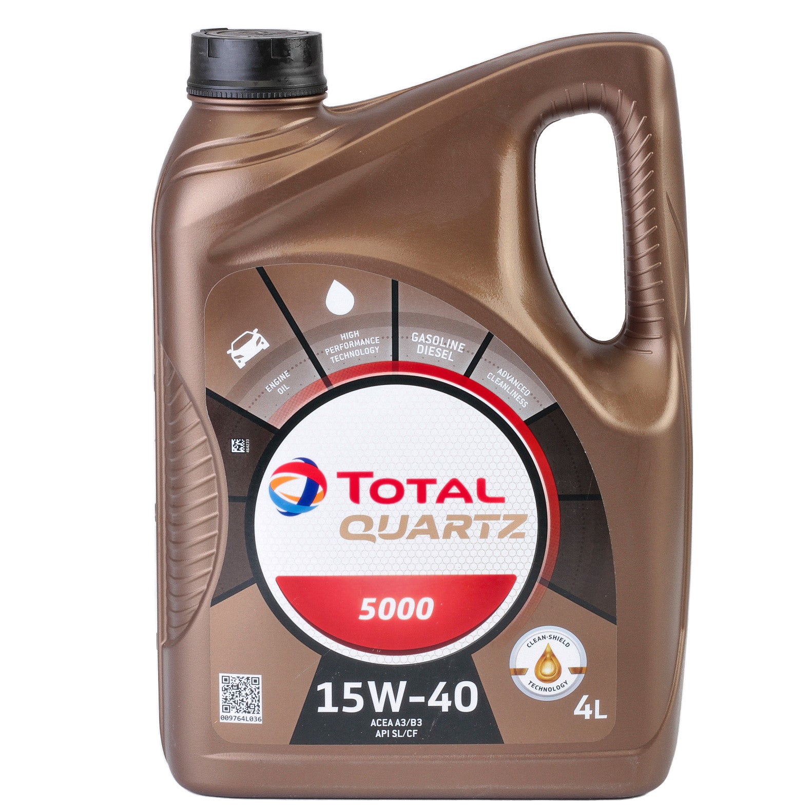 Ulei motor Total Quartz 5000 15W40 4L - 10451556