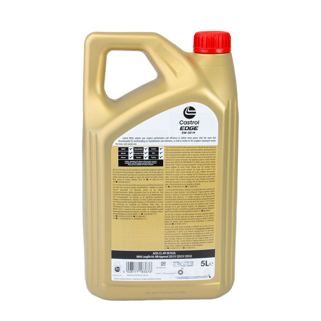 Ulei motor Castrol Edge Titan 5W30 M 5L - 15F6DC