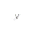 CLIPS METALIC INTERIOR GRUP VAG, KIA, HYUNDAI, VOLVOSET 10 BUC