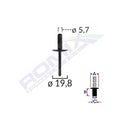 POPNIT PLASTIC UNIVERSAL 5.7X19.8MM - NEGRU SET 10 BUC